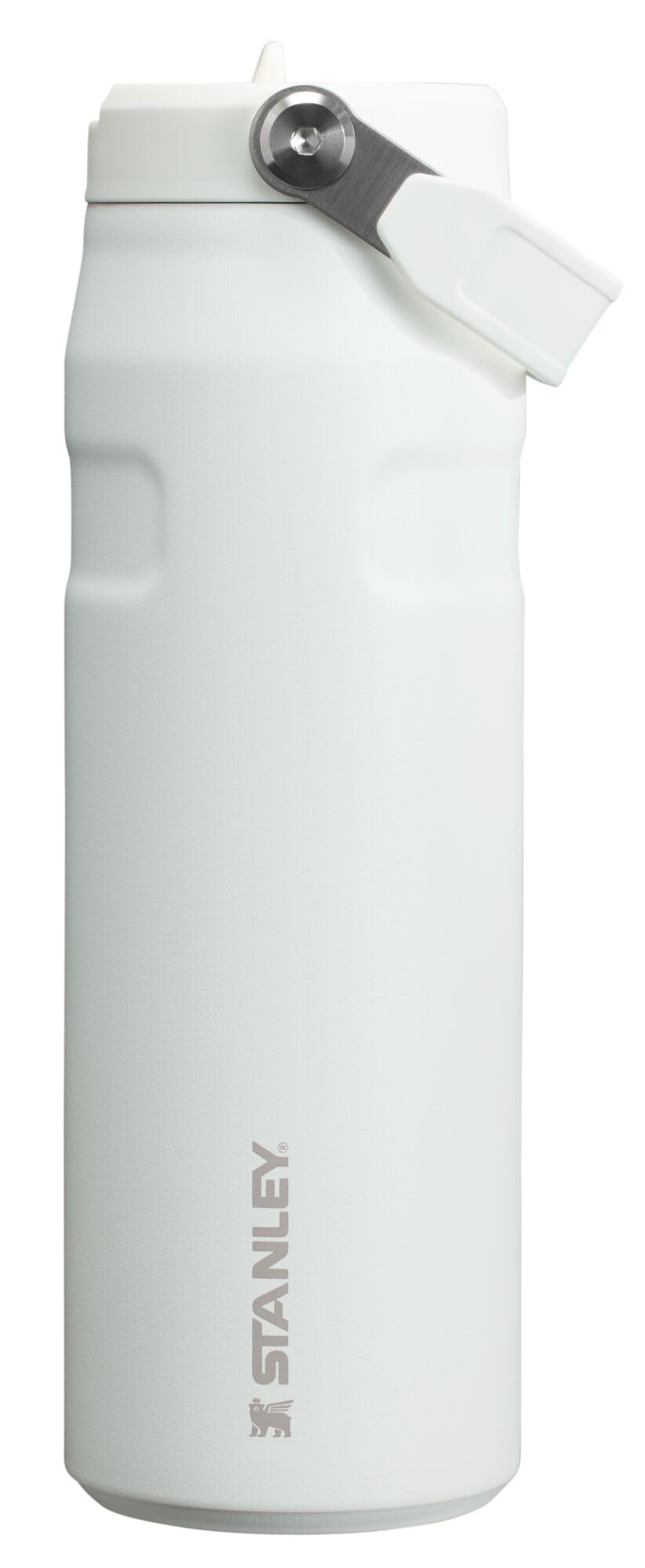 Stanley IceFlow Flip Straw 2.0 Water Bottle 24 oz | Built-In Straw with Larger Opening | Lightweight and Leak Resistant | Insulated Stainless Steel | BPA-Free | Twilight
