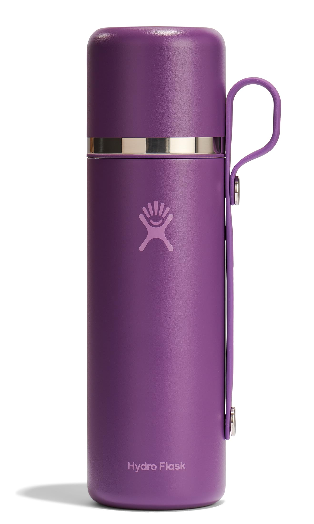 Hydro Flask Hot Flask & Cup – Insulated Stainless Steel, Hot Drink Travel Container for Coffee & Tea 36 Oz Trillium Pink