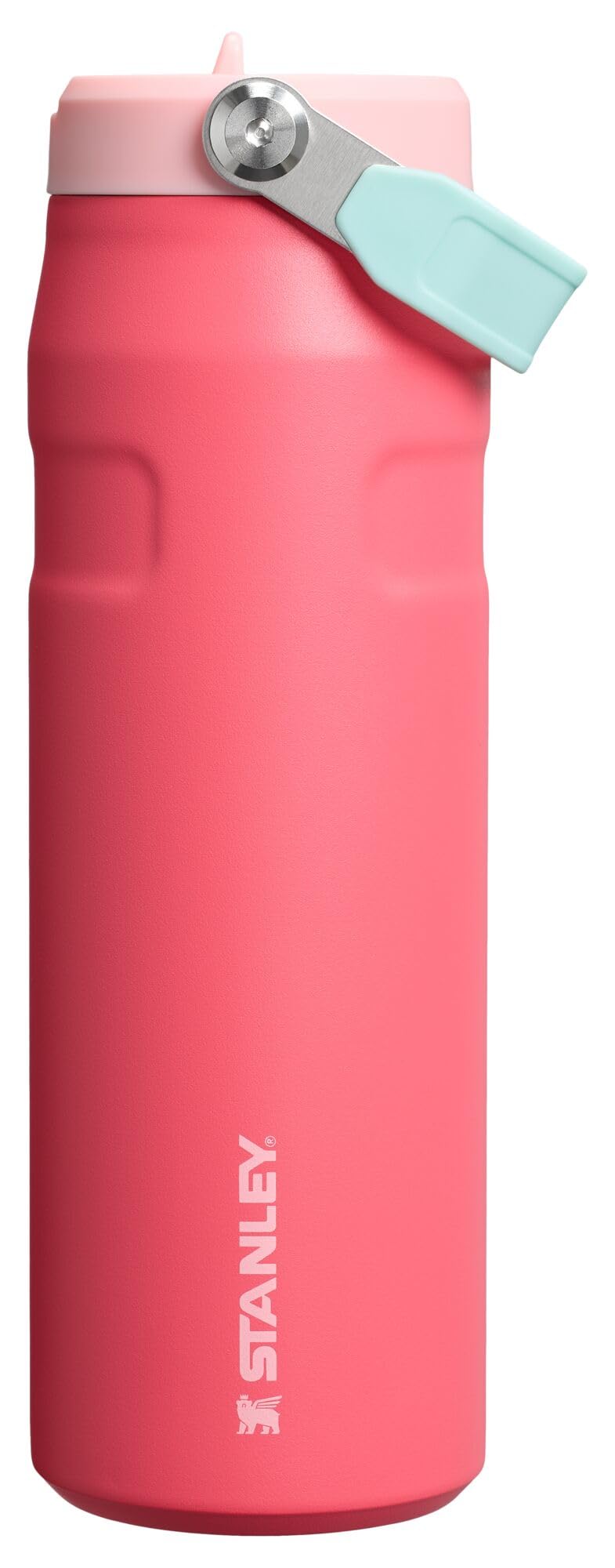 Stanley IceFlow Flip Straw 2.0 Water Bottle 24 oz | Built-In Straw with Larger Opening | Lightweight and Leak Resistant | Insulated Stainless Steel | BPA-Free | Twilight