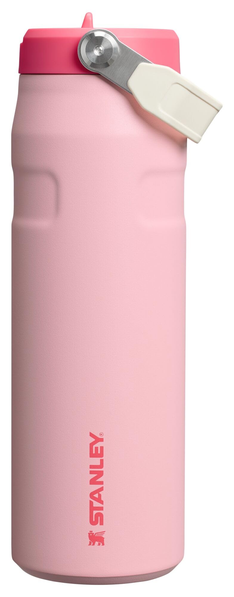 Stanley IceFlow Flip Straw 2.0 Water Bottle 24 oz | Built-In Straw with Larger Opening | Lightweight and Leak Resistant | Insulated Stainless Steel | BPA-Free | Twilight