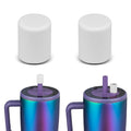 TERPINK 2 Pack Magnetic Straw Caps Compatible with BrüMate All Era and Resa Tumblers, Silicone Straw Caps Toppers Compatible with Brumate Accessories, Straw Covers Protectors BPA Free (Dark Blue)