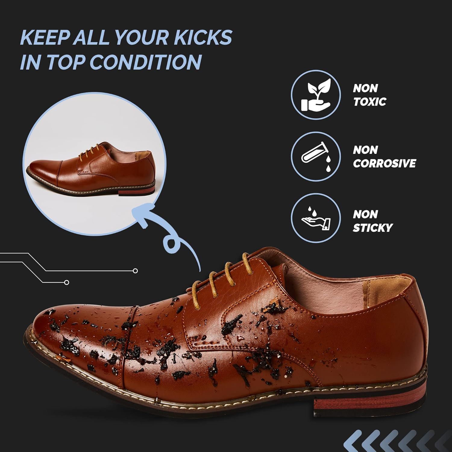 70 Shoe Wipes, Multipurpose Sneaker Wipes for Basketball & Sneakerheads - Alternative to Basketball Grip Spray